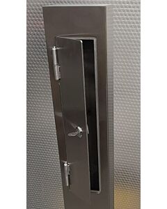 Scharnierend luik 350x80mm met slot