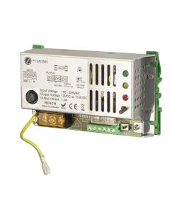 netvoeding 12V  1,5A losse unit met DIN rail adapters