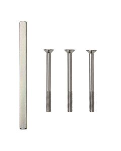 Verlengset deurdikte 61-65mm kruk-kruk