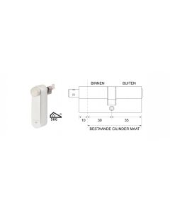 motorcilinder met mechanische cilinder 30/35 SKG***® met 3 sleutels