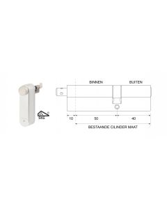 motorcilinder met mechanische cilinder 50/40 SKG***® met 3 sleutels